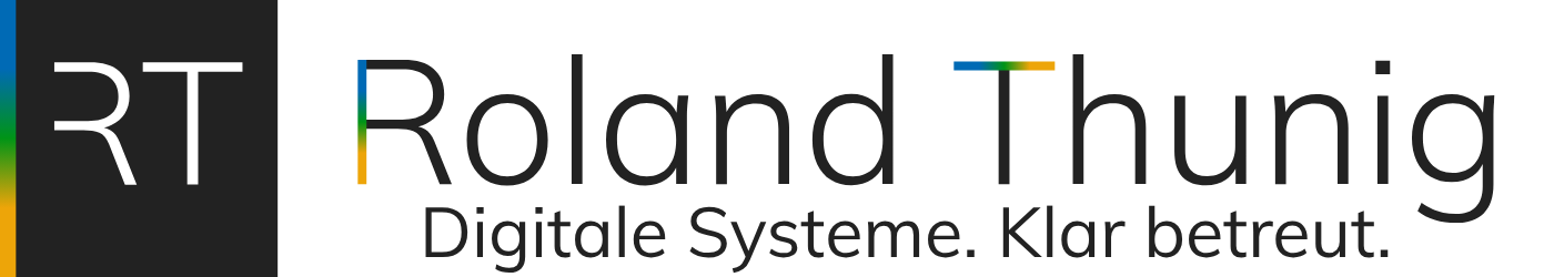 Roland Thunig – Digitale Systeme. Klar betreut.
